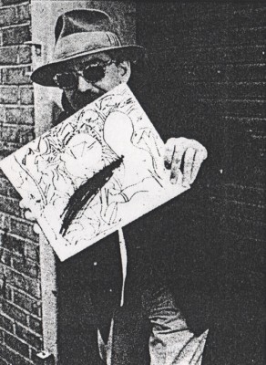 Don with sketch Creem (May 1983)