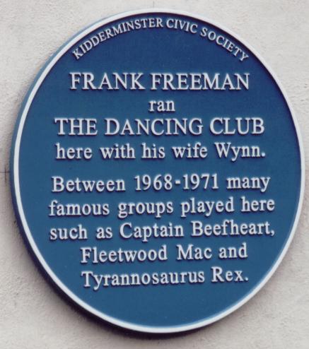 Frank Freeman plaque