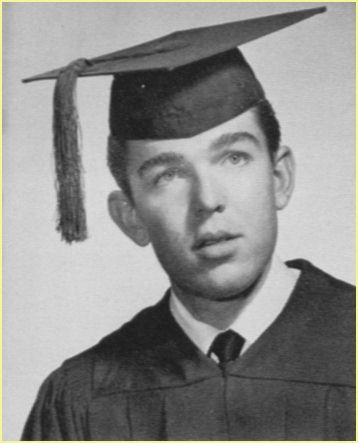 Don Vliet's graduation photograph